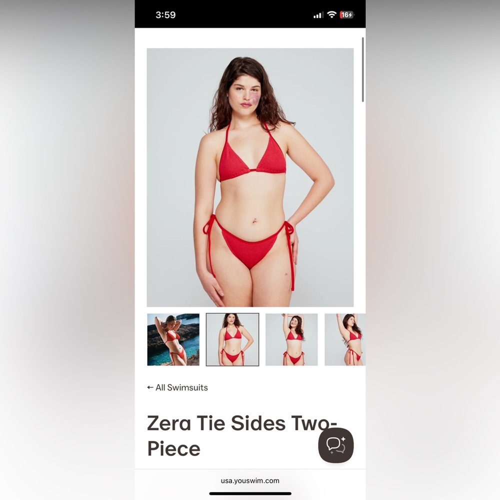 Youswim Zera bikini red